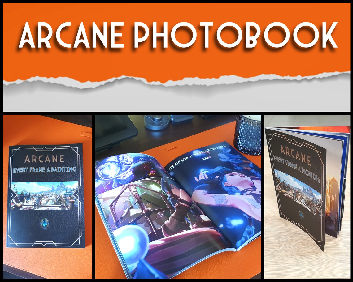 An Arcane Art and Photo Book, From the League of Legends and Netflix ...