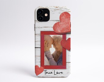 Funda de teléfono con foto personalizada, foto familiar en la funda de teléfono, funda de teléfono personalizada para mujeres, foto familiar en fundas de teléfono, regalo para ella