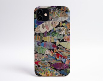 Colorful Fish Phone Case, Samsung Tough Case, Fish Lovers Gift, Ideal Gift for Birthdays, Summer, Beach Lovers, Waterproof, Unique