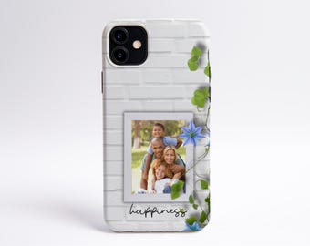 Funda de teléfono con foto personalizada, foto familiar en la funda de teléfono, funda de teléfono personalizada para mujeres, foto familiar en fundas de teléfono, regalo para ella