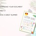 Summer Activity Bingo Printable Summer Bucket List Summer Activity