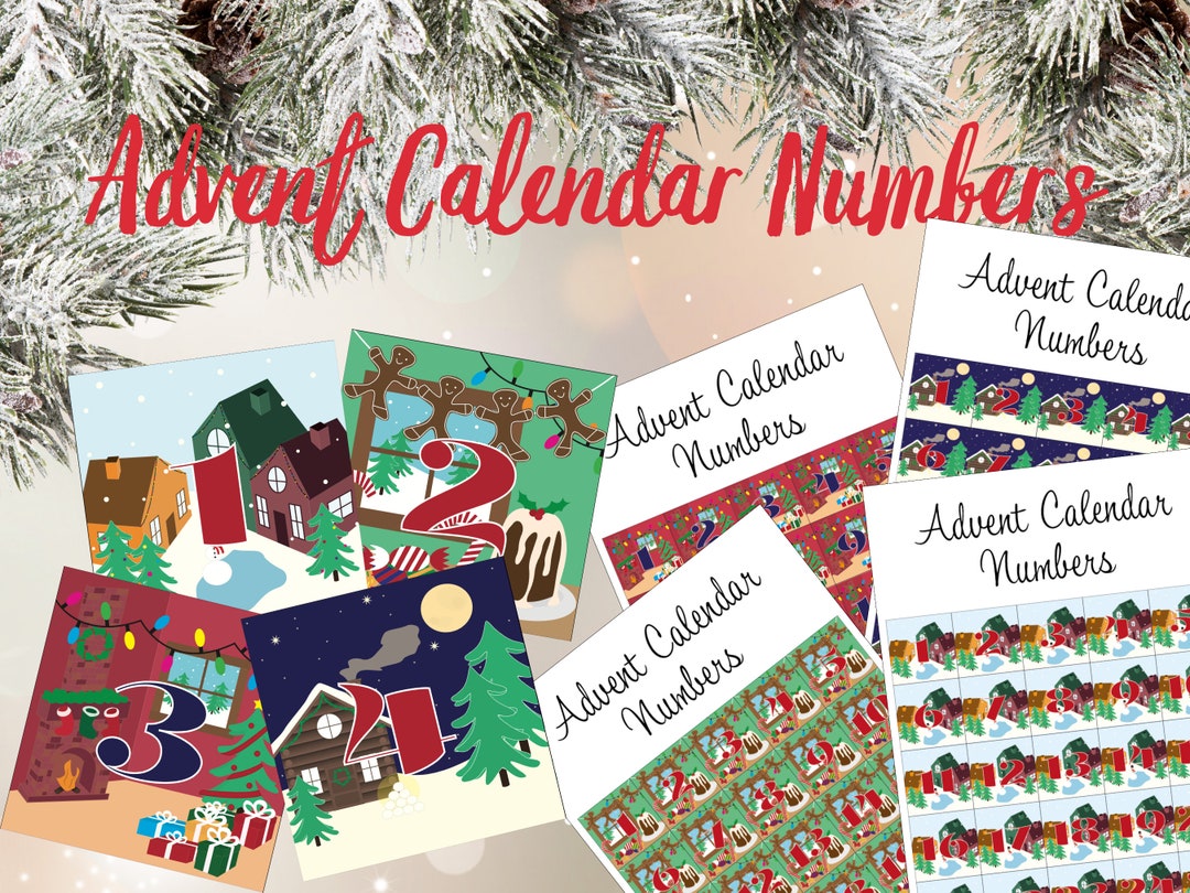 Advent Calendar Numbers Printable - Il 1080xN.5314889686 Gdut