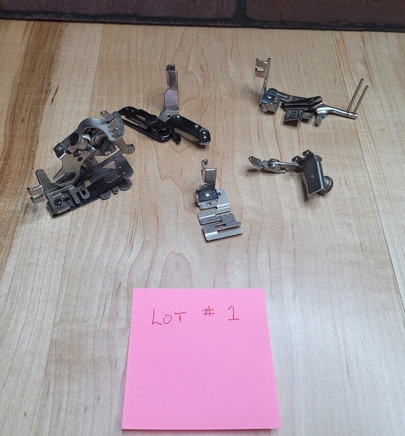 Vintage Singer Sewing Machine Attachments Etsy