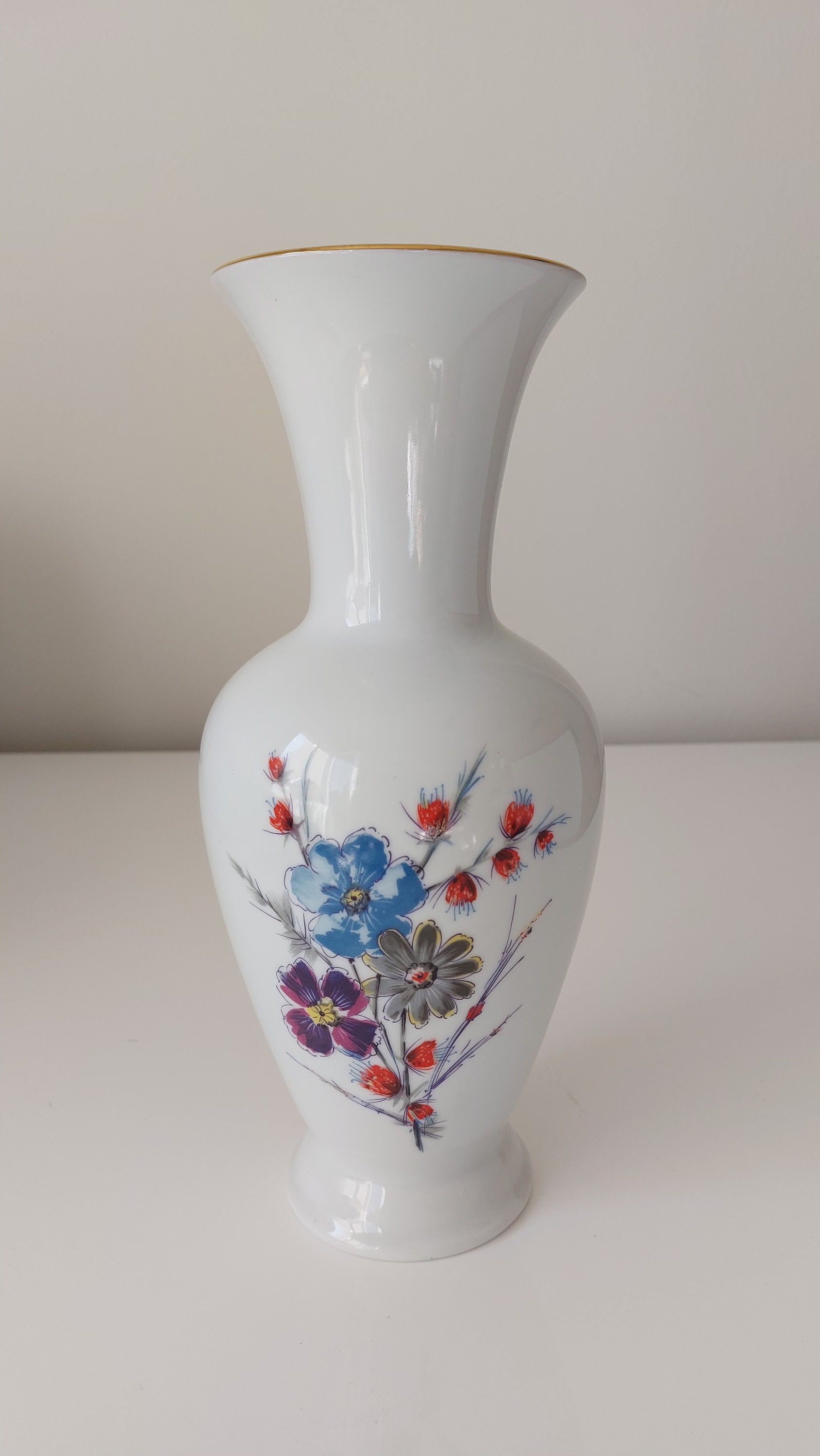 Vase Royal Porzellan Bavaria Kpm Germany Handarbeit