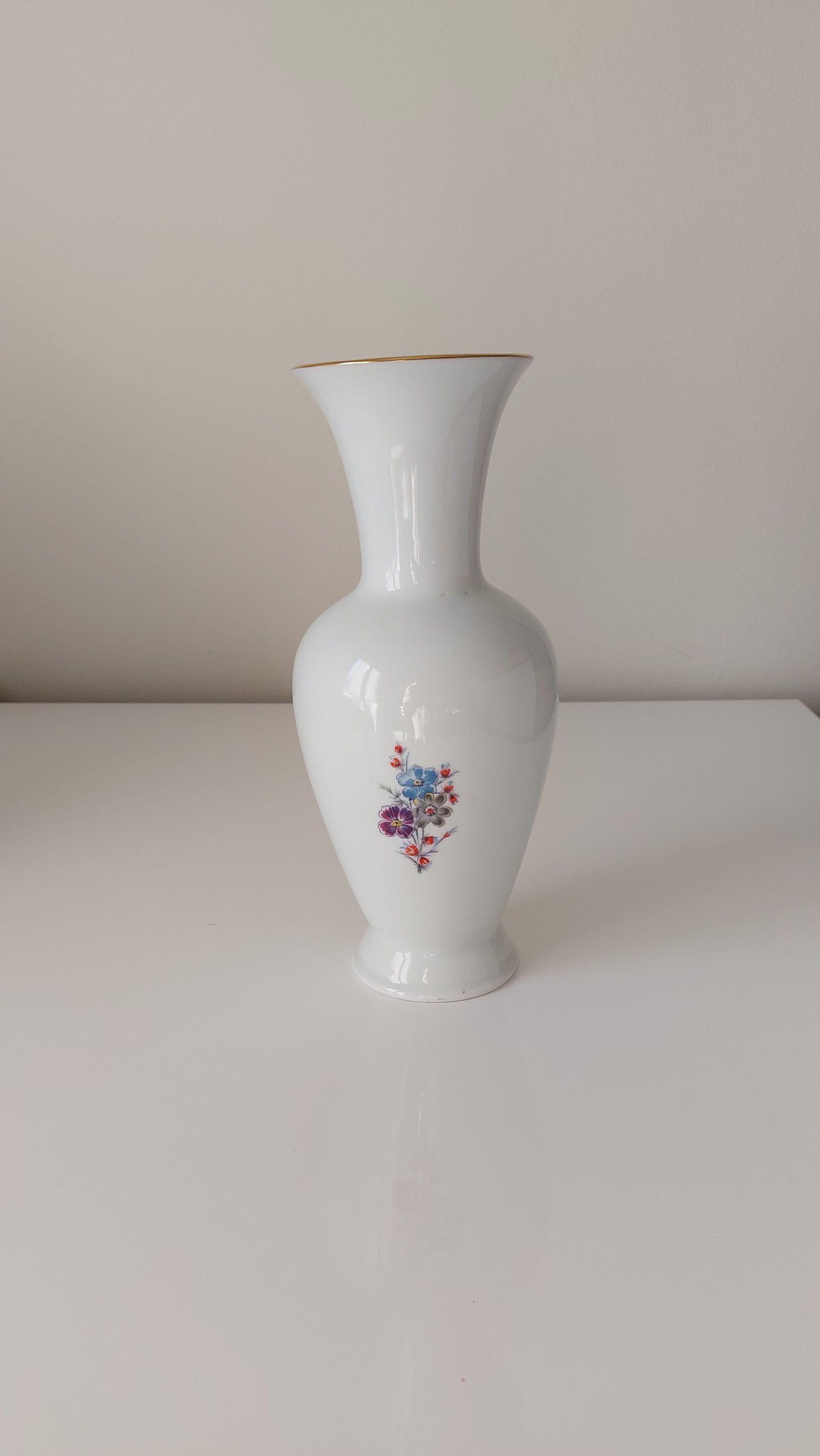 Royal Porzellan Bavaria Kpm Handarbeit Vase Wert KPM Floral Vase Royal Porzellan Bavaria Germany Handarbeit - Etsy