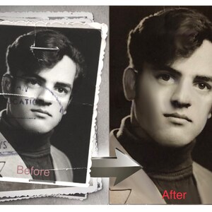 Photo Restoration Service, Old Photo Restore, Restore Photo, Damaged Photo, Photo Editing