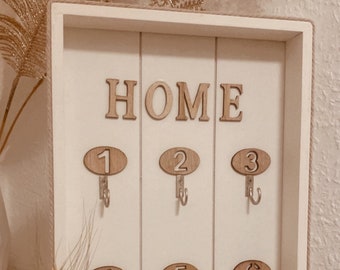 Armoire à clés en bois