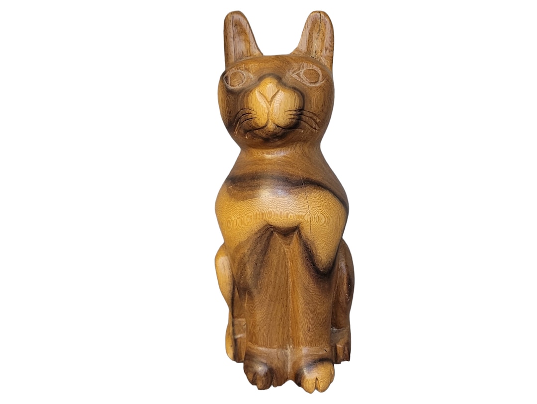 Wooden Cat