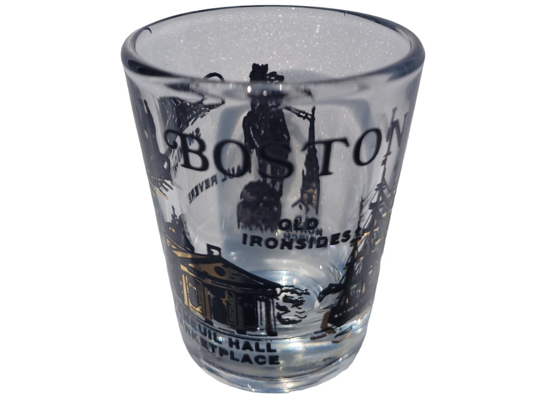 Boston Shot Glass Etsy