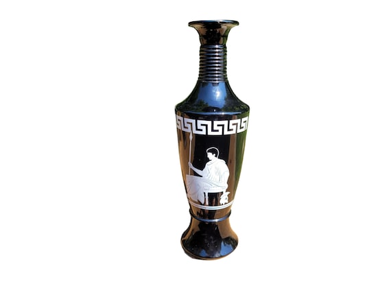 Jim Beam 1958 Liquor Bottle Roman Design Greek Style Decanter