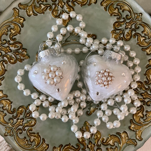 Shabby Chic Ornament Etsy