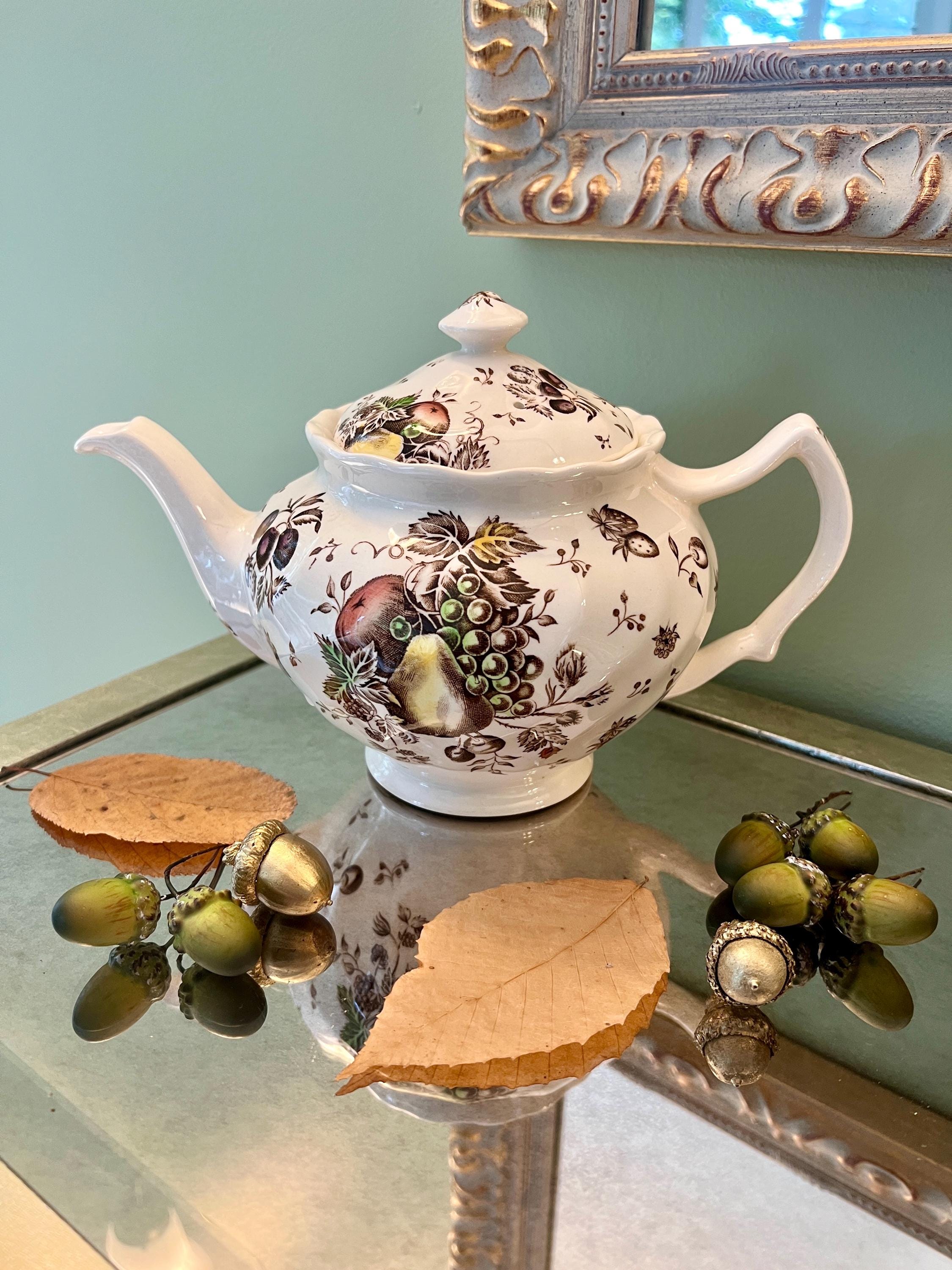 Johnson Brothers Autumn's Delight Tea Pot Vintage - Etsy
