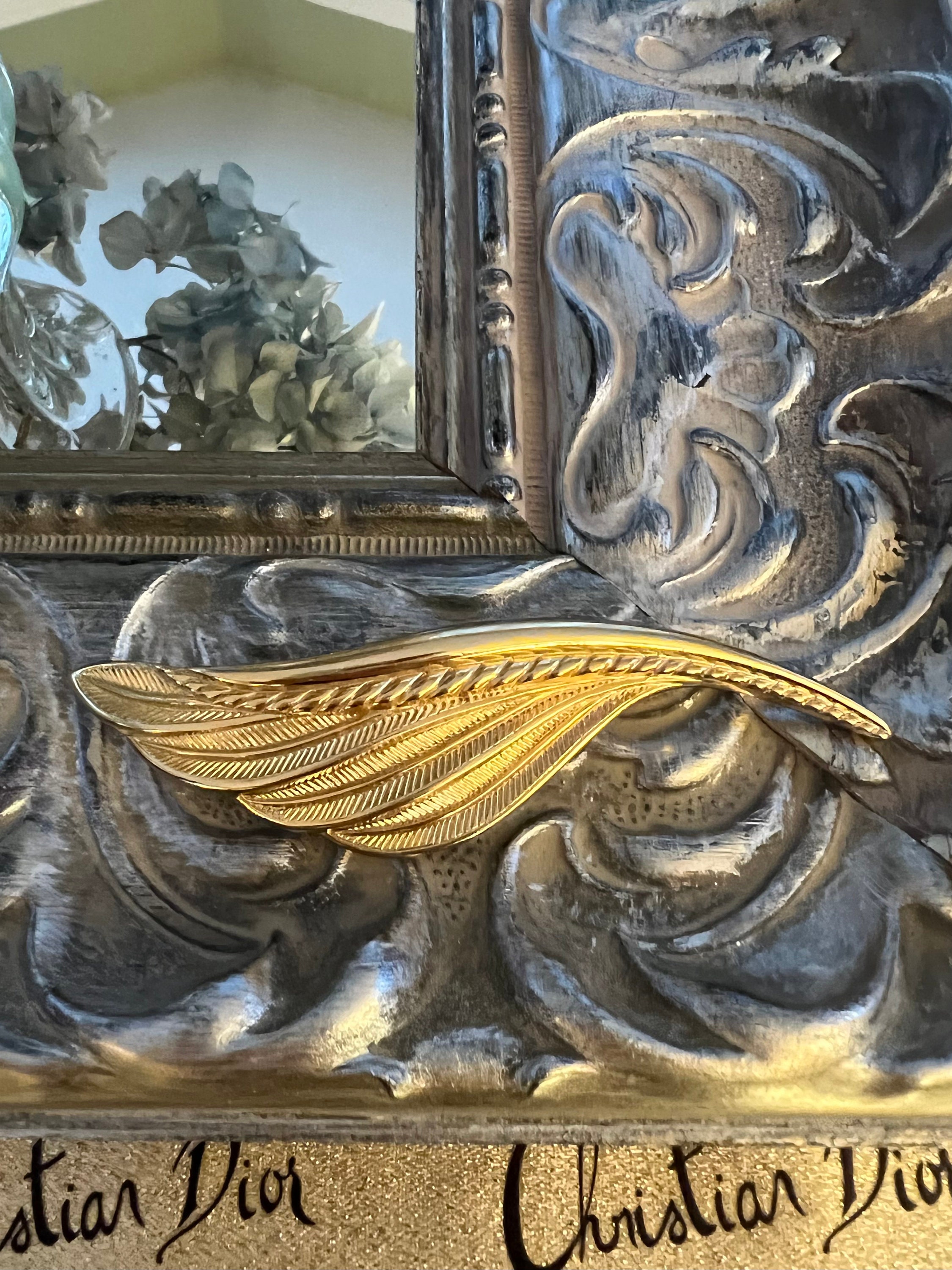 Vintage Dior Feather Brooch Germany★ Vintage Dior Feather Brooch Germany☆ Pins
