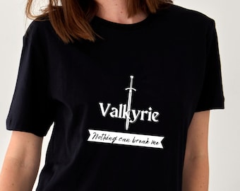 Diseño de camiseta ACOTAR / svg png / Una corte de llamas plateadas / Diseño de camisetas de merchandising / Merchandising de libros SJM / Nesta Acheron / Valkyre