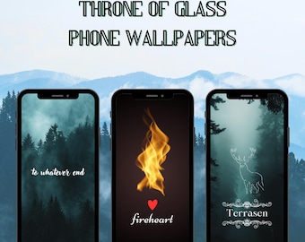 Fondos de pantalla del Trono de Cristal: ideales para la pantalla de inicio y de bloqueo (descarga instantánea)