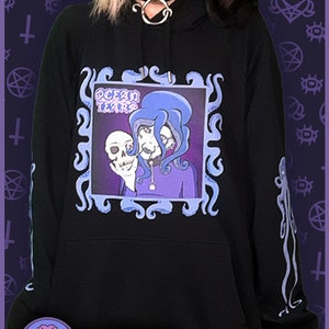 Ocean Tears Hoodie, Goth Aesthetic Clothing, Unisex Hoodie, Gothic Clothing, Cotton Hoodie, Emo Clothing, Emo Hoodie, Grunge Hoodie