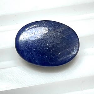 Natural Blue Sapphire Cabochon Gem for Statement Jewelry and Artisan Creations