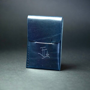 Porte-cartes en cuir minimaliste, peut contenir plus de 12 cartes, espèces, reçus