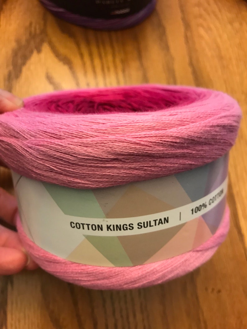 Yarn Destash Sultan Cotton Kings and Hobbii Yarn Cakes 200g/skein 874