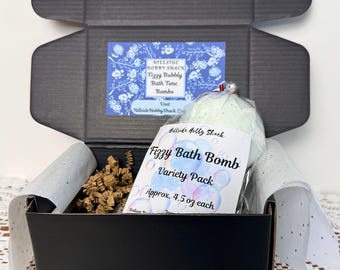 Luxury Relaxing Scented Fizzy Lg Bath Bombs with Skin Softening Shea Butter  Personal Self Care Beauty Spa Gift Sampler Set of 2 Fragrances