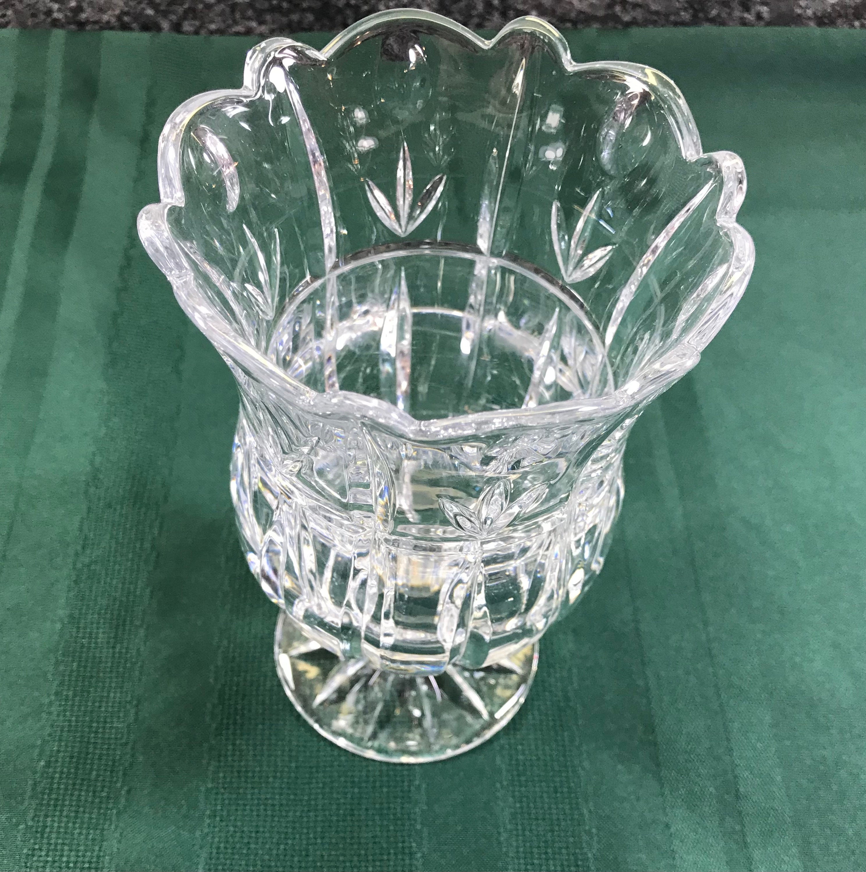 ブランチ　CREART ITALY CRYSTAL24% LEAD花器 ブランチ様専用 CREART ITALY CRYSTAL24% LEAD花器 - メルカリ