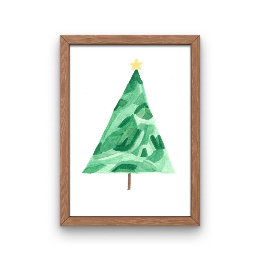 printable-christmas-tree-watercolor-aquarel-wall-art-kids-etsy