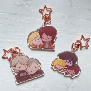 Snk epoxy keychains