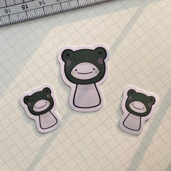 Frog Hood Dream Blob Stickers (3)
