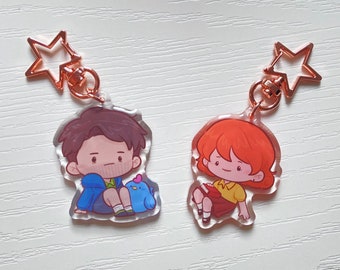 Stardew Valley Shane Penny epoxy keychains