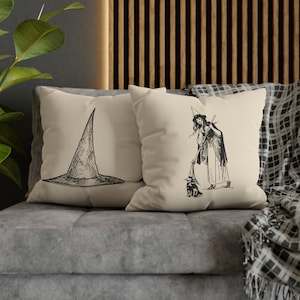Witchy Double-Sided Square Pillow Case (Halloween Collection)
