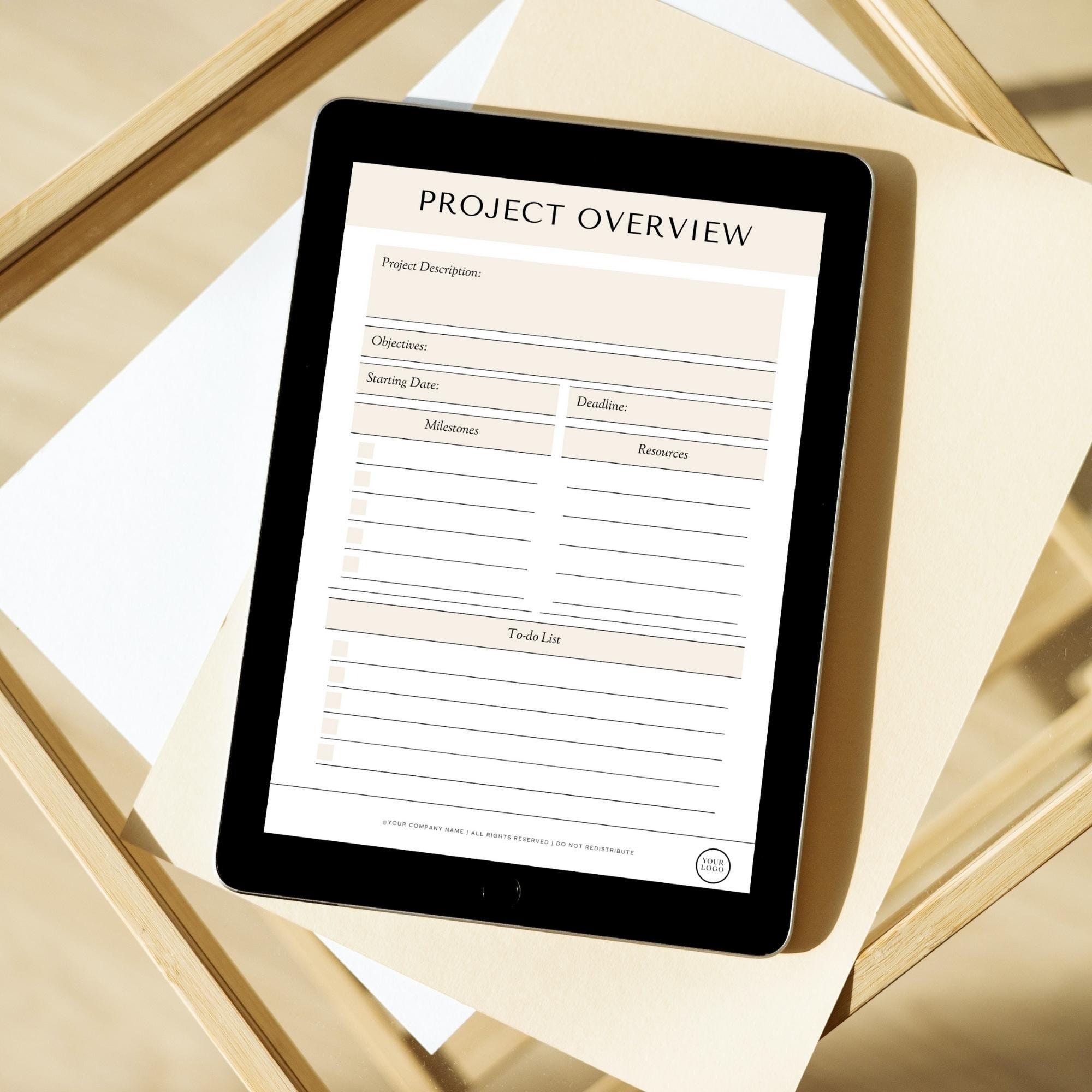 Project Breakdown Plan Overview, Project Delivery Template, Overview ...