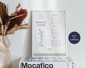 Editable TSHIRT Price List Template, Shirt Order Form, Printable Price Chart, Tshirt Pricing Guide, Tshirt Pricing, Price list, Price Sheet