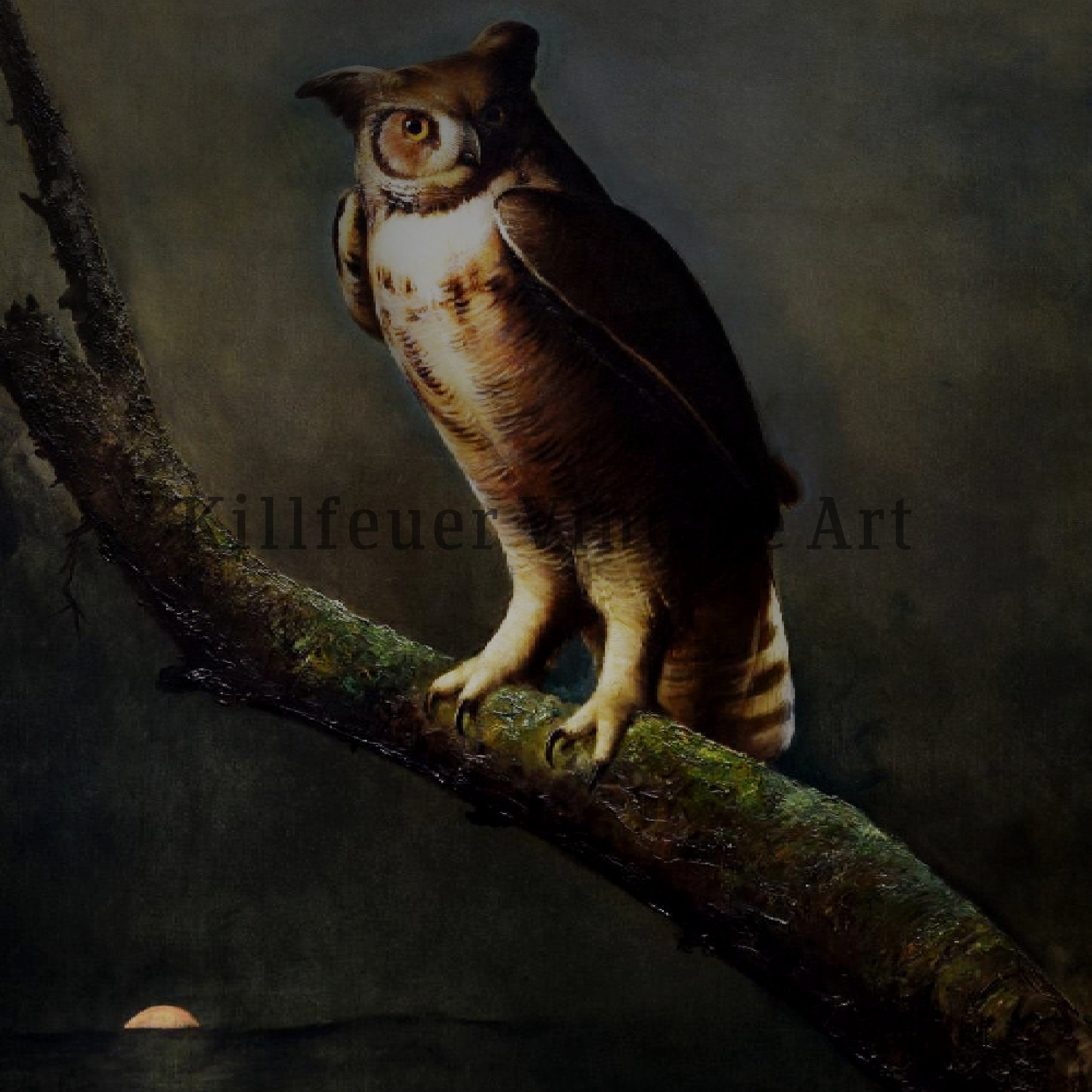 Dark Academia Owl Print Dark Academia Printable Wall Art - Etsy