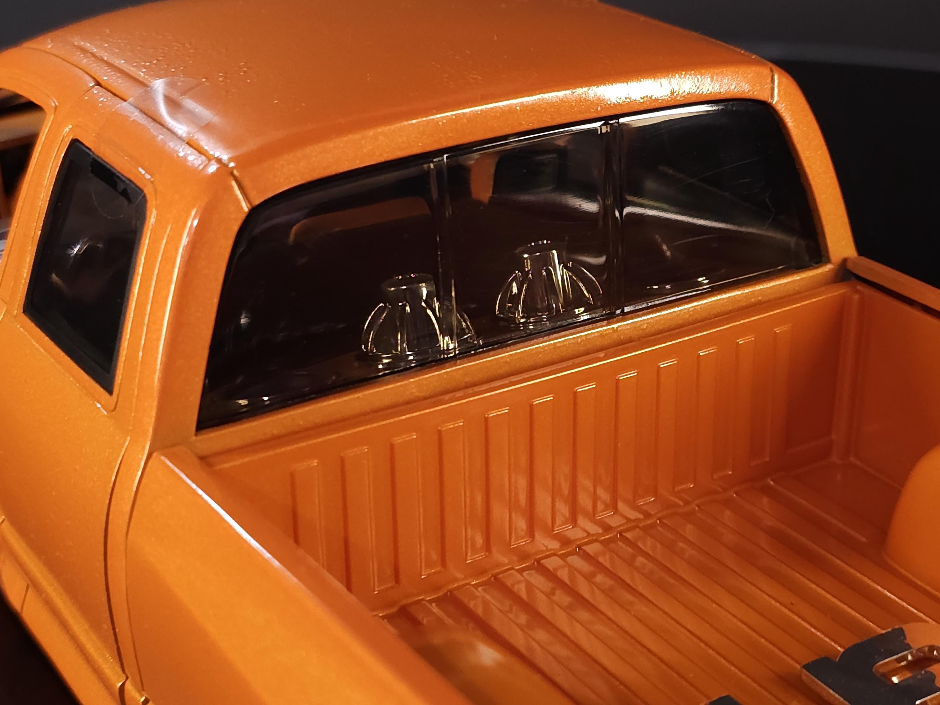 Jada Toys Dub City Big Ballers Dodge RAM 1500 Orange 1:18 Diecast