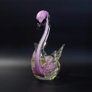 Murano glass swans - Etsy 日本