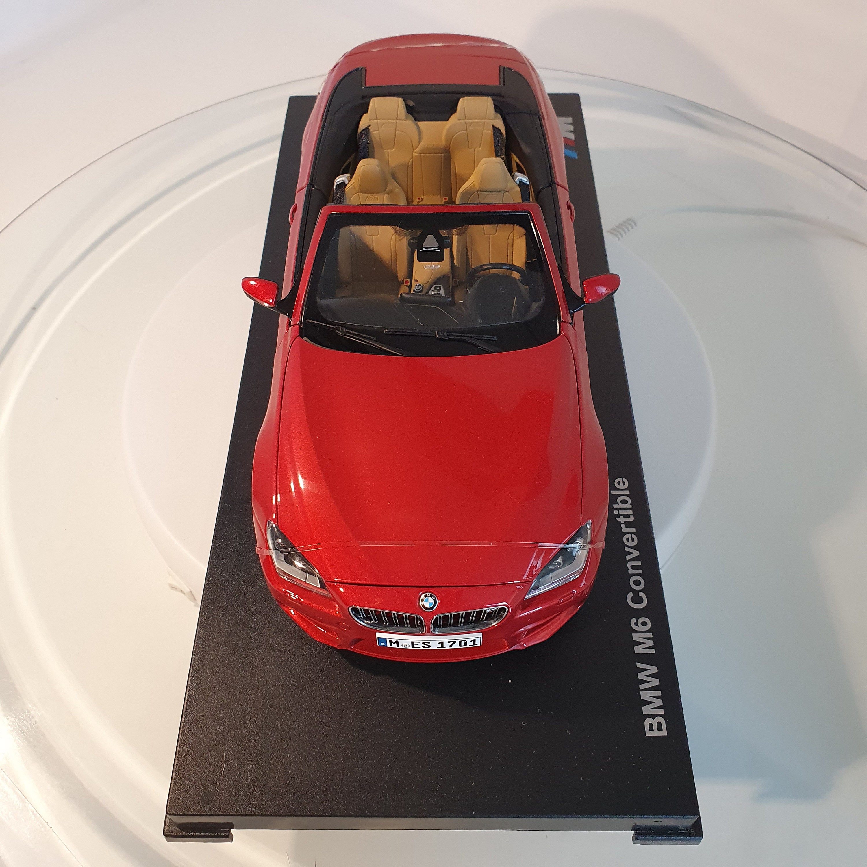 ギミック有り  M6 カブリオレ F12 Jadi ディーラー 1/18 1/18 Dealer Edition BMW M6 F12 Convertible (sakhir Orange) Diecast