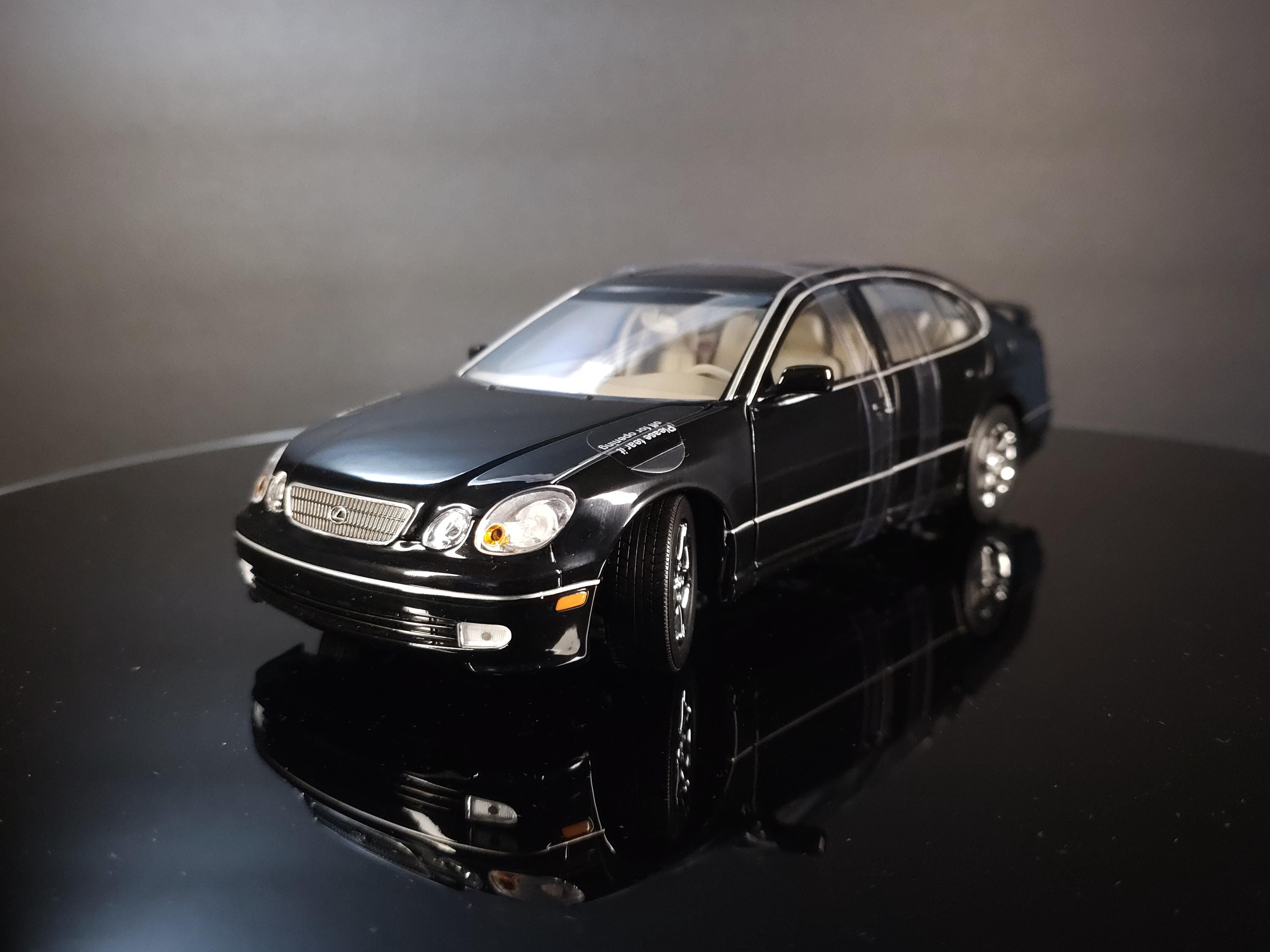 Lexus GS 400 Diecast Model Car, 1:18 Scale, Autoart Black Sedan - Etsy