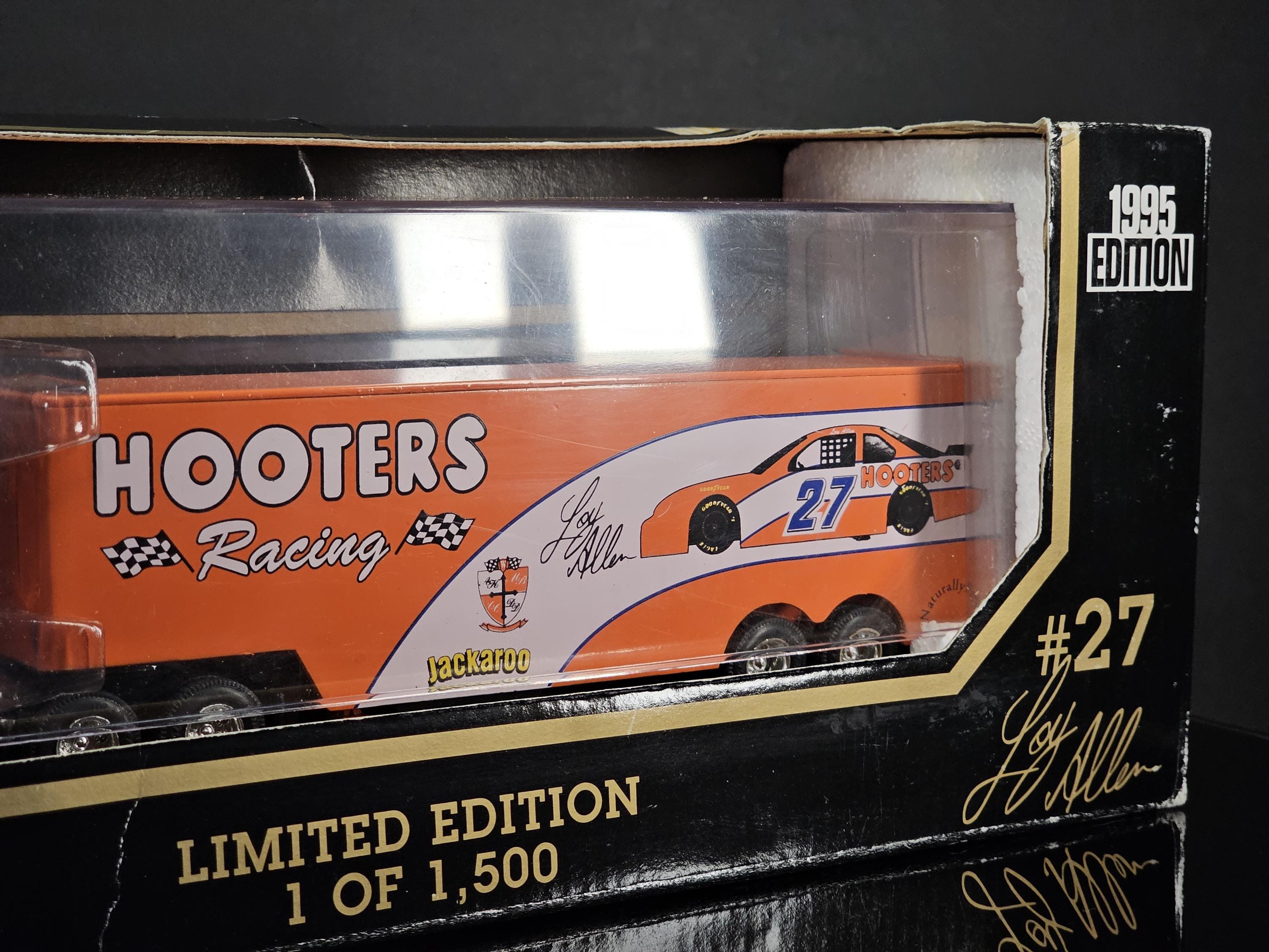 Racing Champions Premier Edition 1995 Hooters Hauler #27 Loy Allen