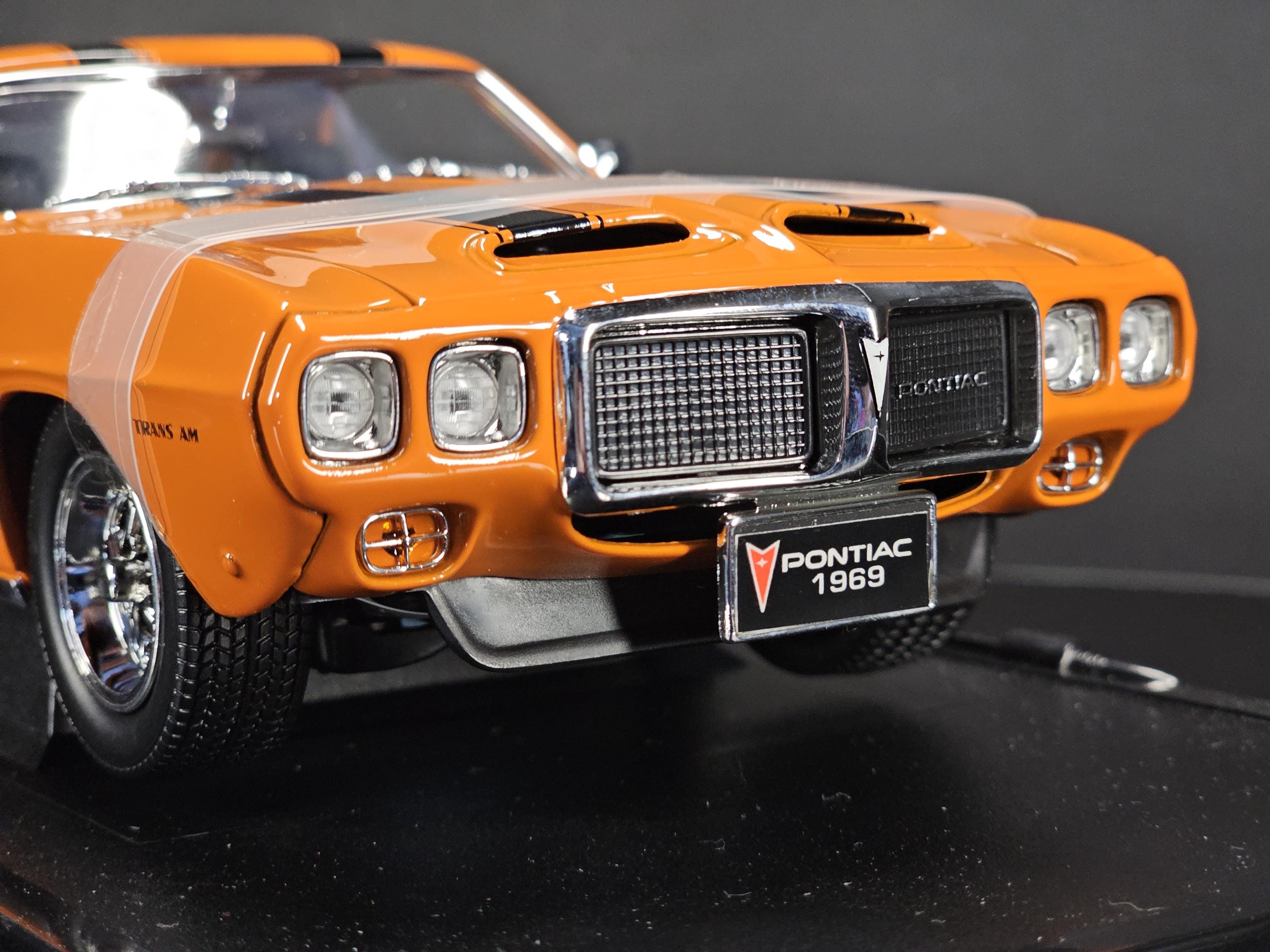 1969 Pontiac Firebird Trans Am 1/18 Scale Diecast Model Car | Road