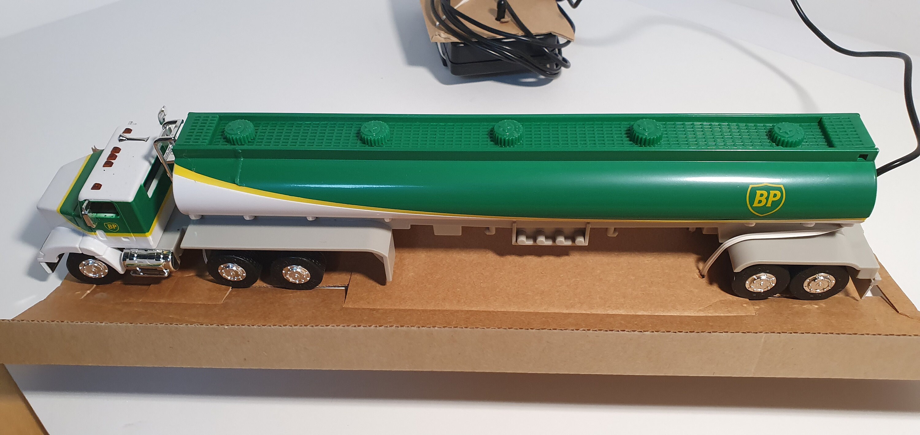 1992 BP Wired Remote Control Toy Tanker Truck. Limited Etsy Australia