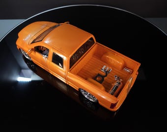 Jada Toys Dub City Big Ballers Dodge RAM 1500 Orange 1:18 Diecast