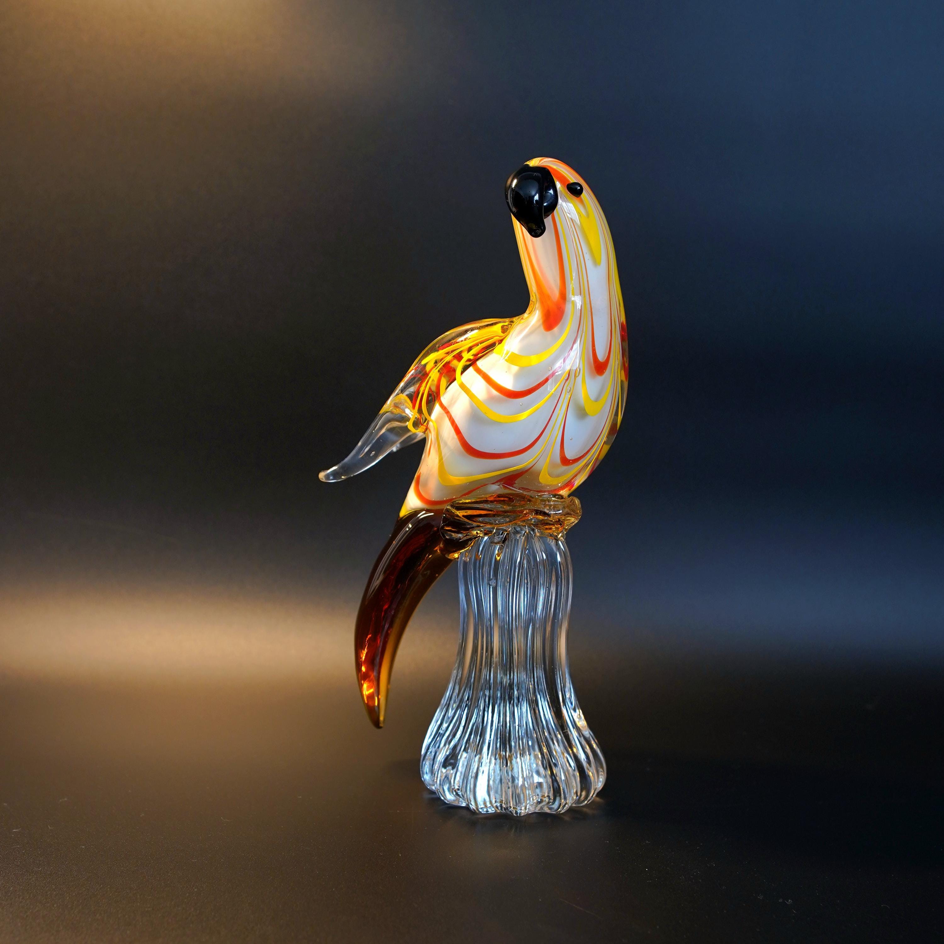 Vintage Glass Sculptures & Figurines - Etsy