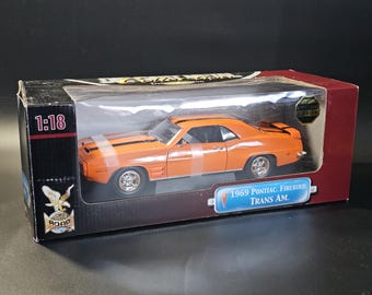 1969 Pontiac Firebird Trans Am 1/18 Scale Diecast Model Car | Road