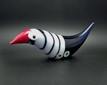 Jan Beranek ガラス花瓶、チェコデザインガラス花瓶、ミッド