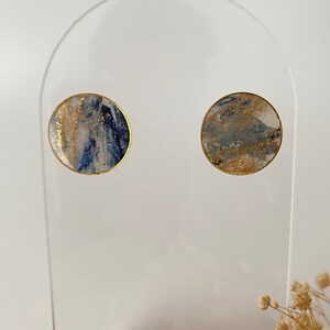Translucent Clay Stud Packs, Clay Fall Earrings, Stud Earrings, Clay Jewelry