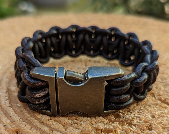 leather bracelet "Vintage Leather"