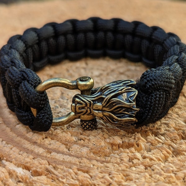 Paracord Armband " The Wolf "