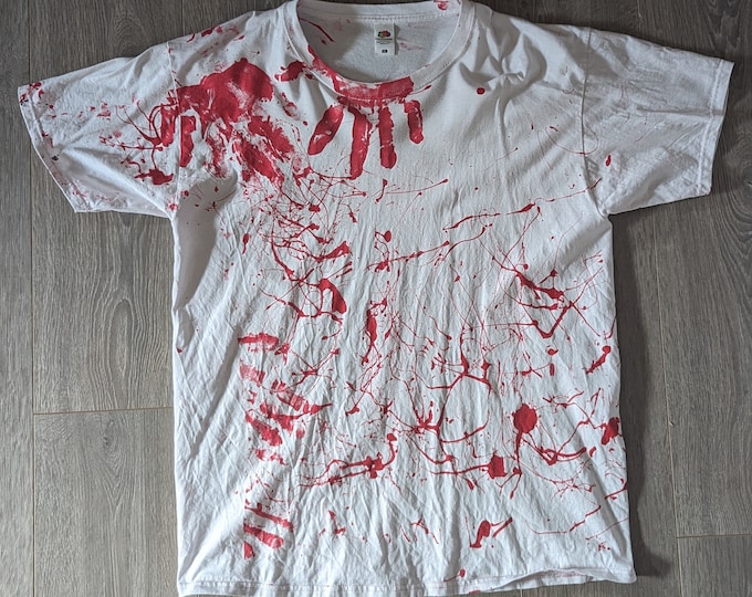 T-Shirt - " BloodyHands + " - Unique - (Size XL)