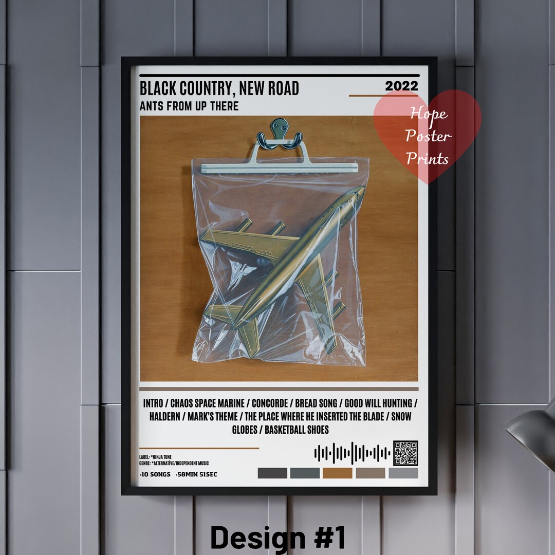 Black Country, New Road Poster, Black Country, New Road Ants From up