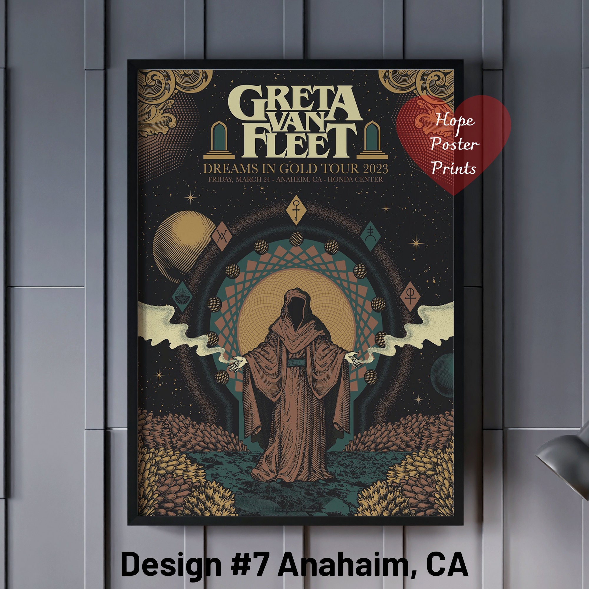 Greta Van Fleet Tour 2023 Posters Sold By Maria Bukhalova SKU 858140 greta-van-fleet-tour-2023-posters-sold-by-maria-bukhalova-sku-858140